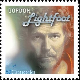 Gordon Lightfoot Canadian Stamp