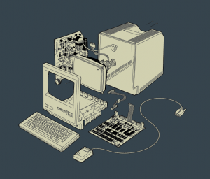 exploded 128 by Garry Booth