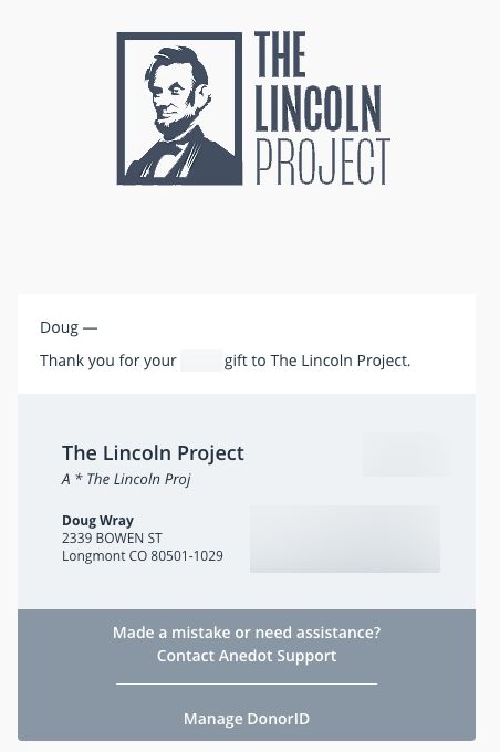The Lincoln Project